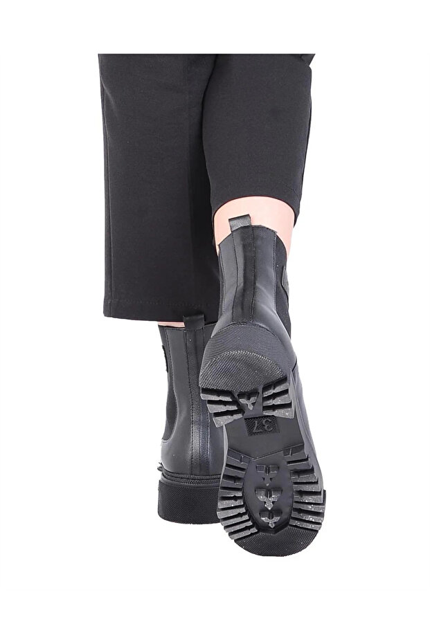 242-2206 Zn Kadın Siyah Bot - 3