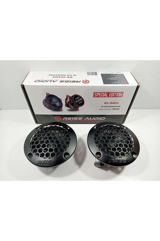 10cm Midrange – Reiss RS-M4DX 150w 50RMS Midrange 10cm - 1