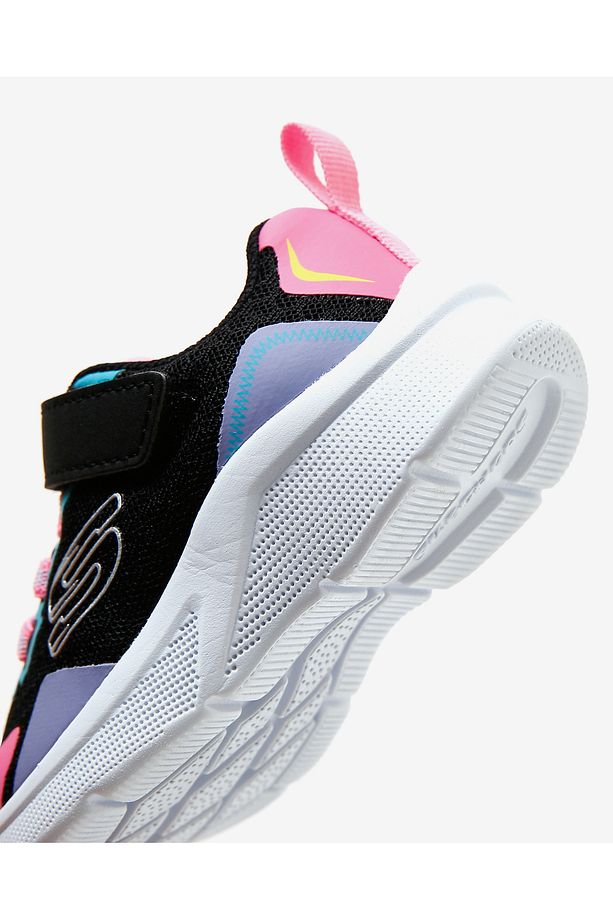 Microspec - Bright Retros Küçük Kız Çocuk Siyah Spor Ayakkabı 302348n Bkmt - 7