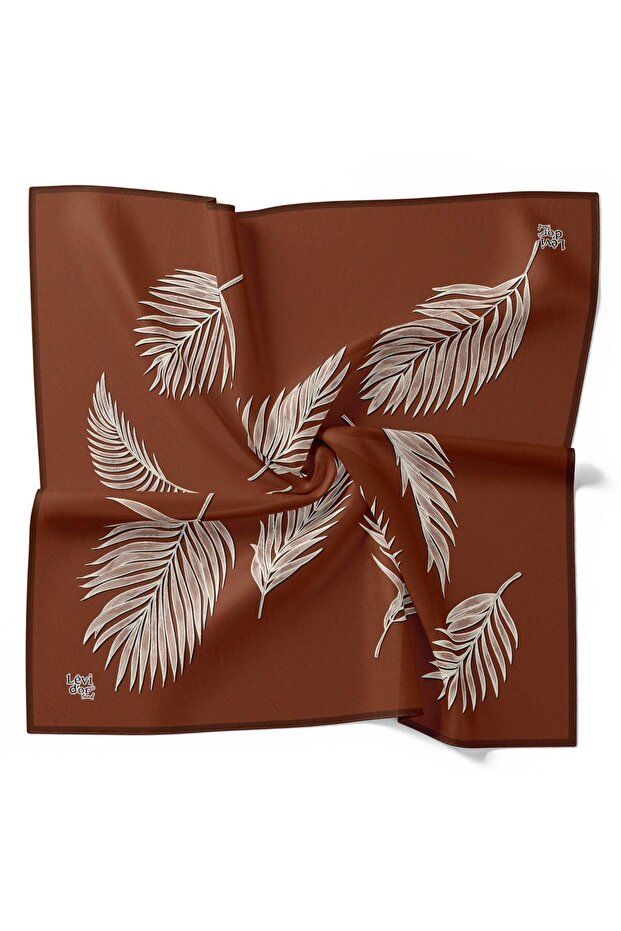 Trend Eşarp - 17563 - Kiremit - 1