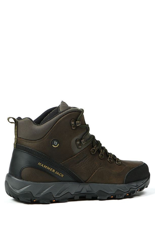 Merdane Boot Hakiki Deri Kahve Yıkama Nubuk Outdoor Erkek Bot 102 17825-m - 4