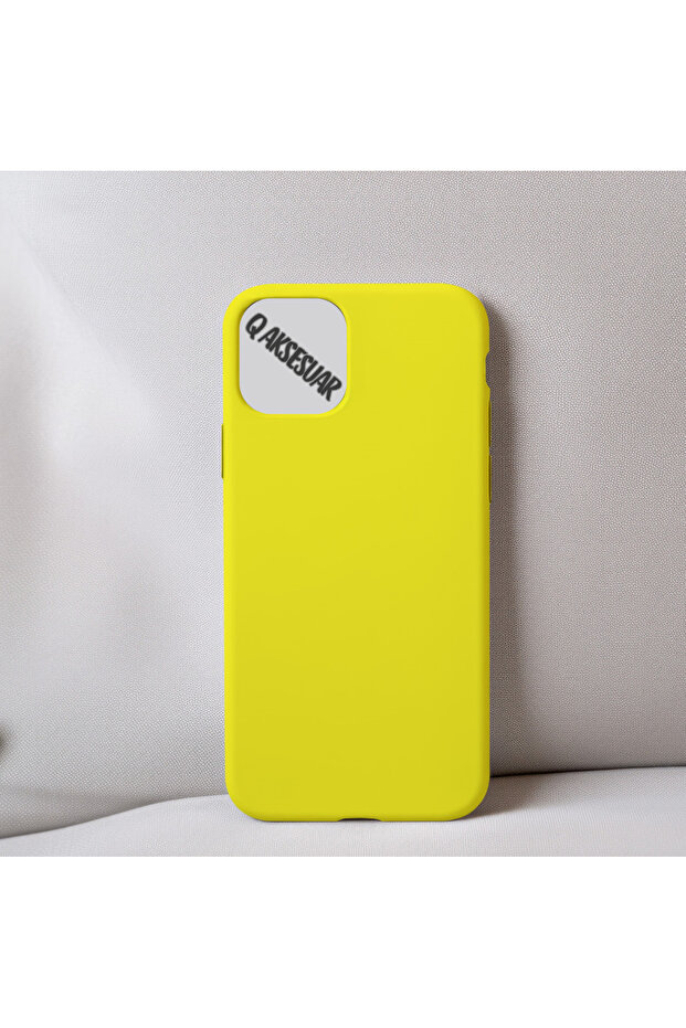 İphone 12 Mini Uyumlu Içi Kadife Silikon Lansman Kılıf Yumuşak Doku Hissi - 1