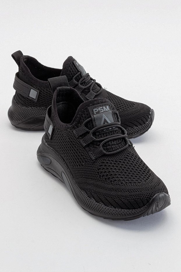 Knitwear Children's Sports Shoes 31-35 Black Black