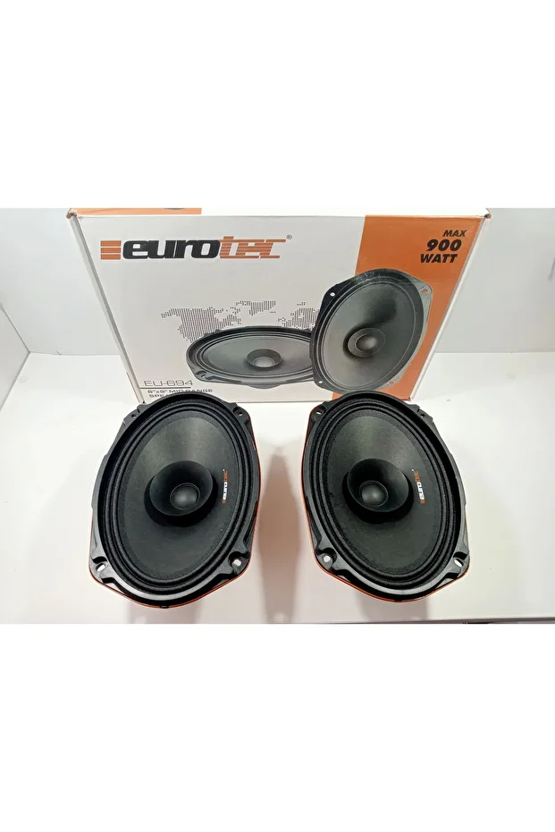 Oval Midrange – Eurotec 900w Kayık Midrange Hoparlör - 1