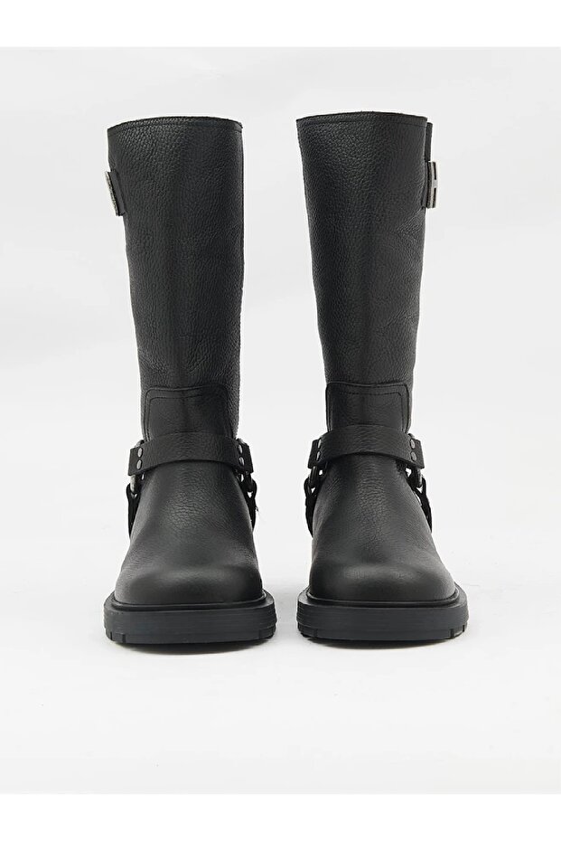 Leather Kadın Bot & Bootie - 1