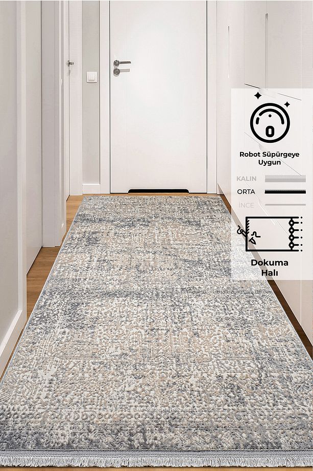 Konfor Modern Dokuma Notta 1121 Yolluk Halı - 1