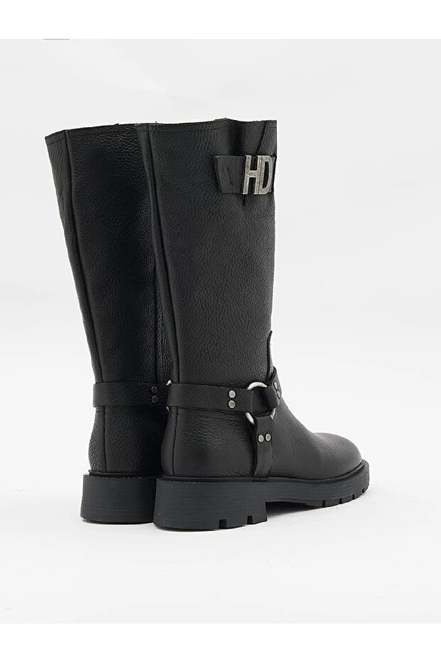 Leather Kadın Bot & Bootie - 3