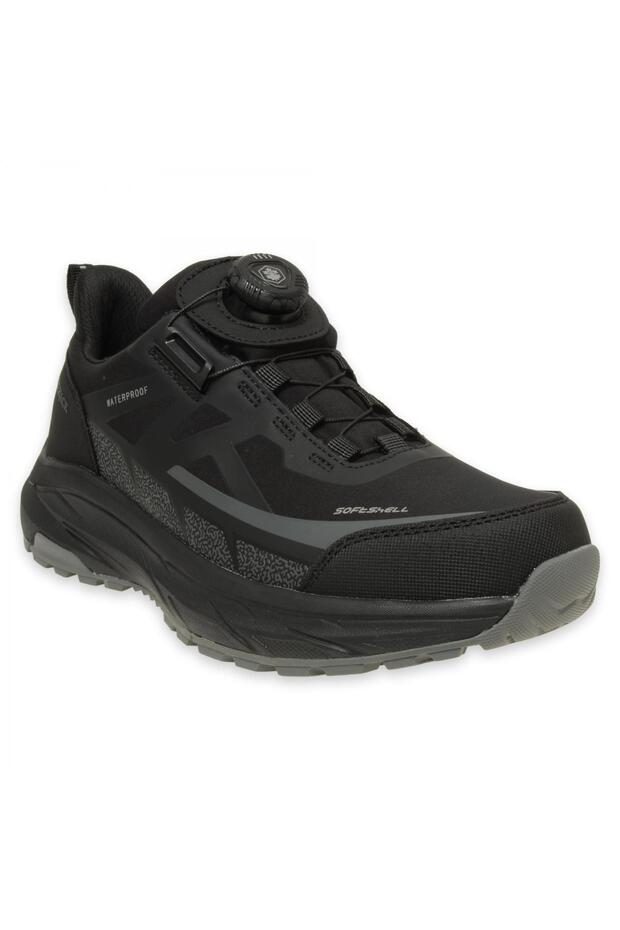Black Orthopedic Sole Smart Sneakers - Waterproof 783224 Collly Wmn