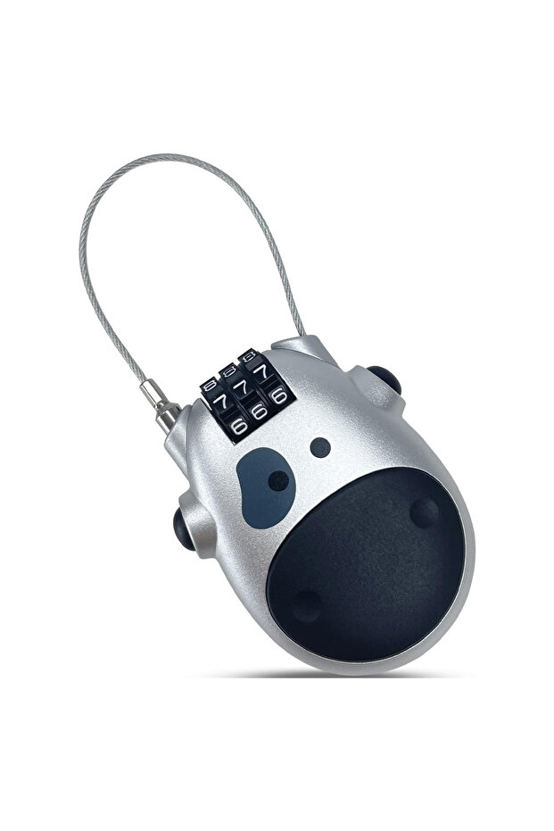 3-Digit Number Code Security Lock, Compact Cable Lock, Dedicated Lock, Combination Lock, - 1