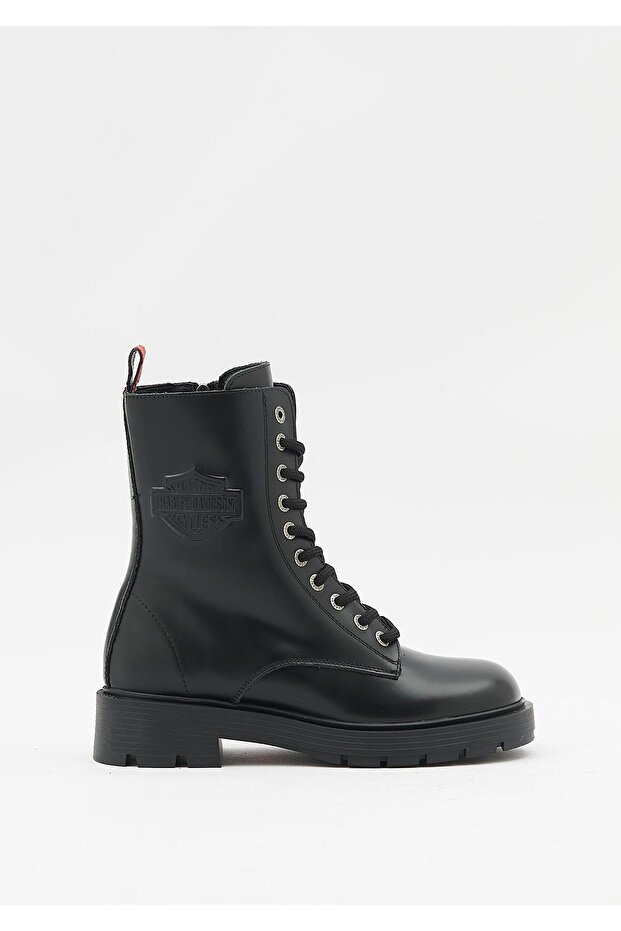 Deri Siyah Kadın Bot 026Z100077 - 1