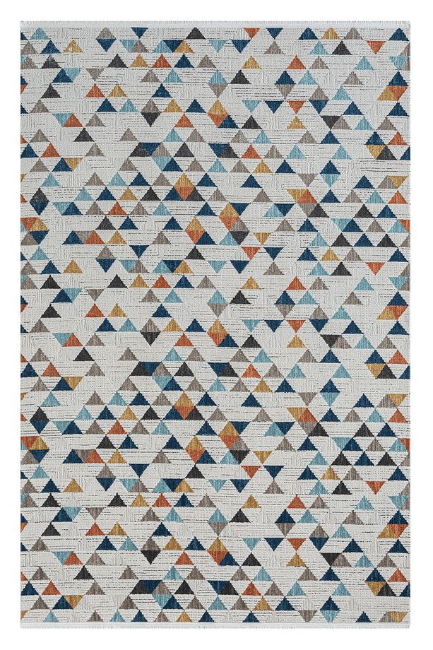 Konfor Cashmere 8603 El Dokuma Örgüsü Renkli Halı - 5