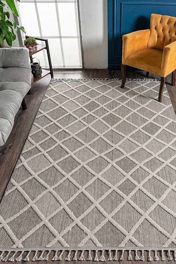 Konfor Beverly 2264 Modern Dokuma Bukle Halı - 1
