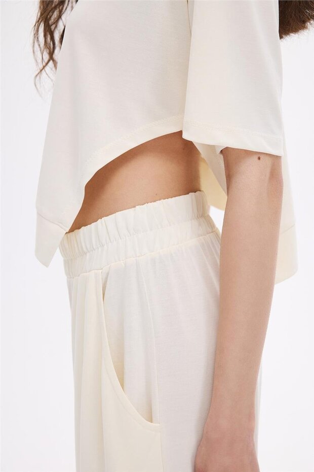 Ασύμμετρη μπλούζα ζέρσεϊ - 4