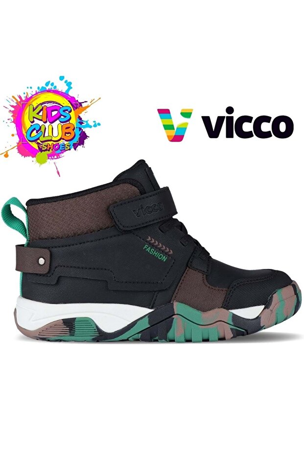 Marven Ortopedik Çocuk Bot SİYAH - 1