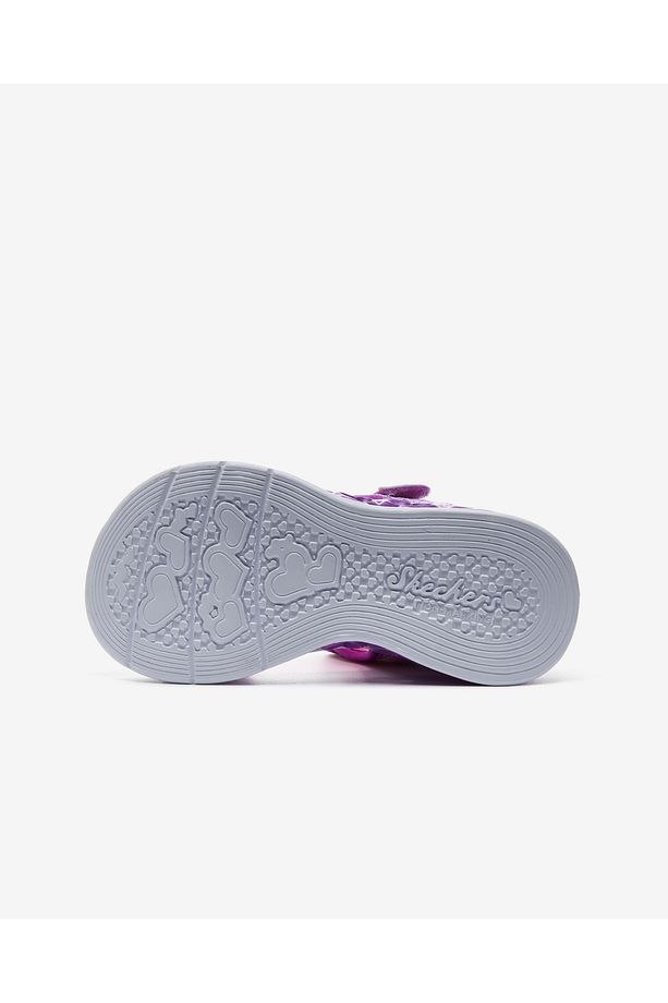 Flutter Hearts Sandal Büyük Kız Çocuk Mor Işıklı Sandalet 302967l Lvmt - 4