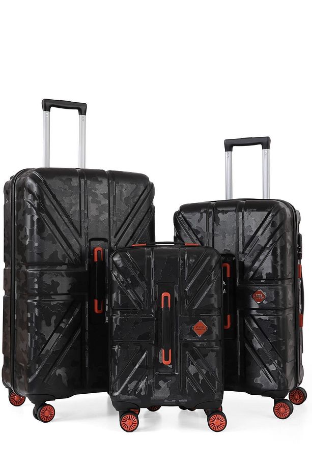 ÇÇS 5243 POLİKARBON & ABS 3 LÜ VALİZ SETİ - 4