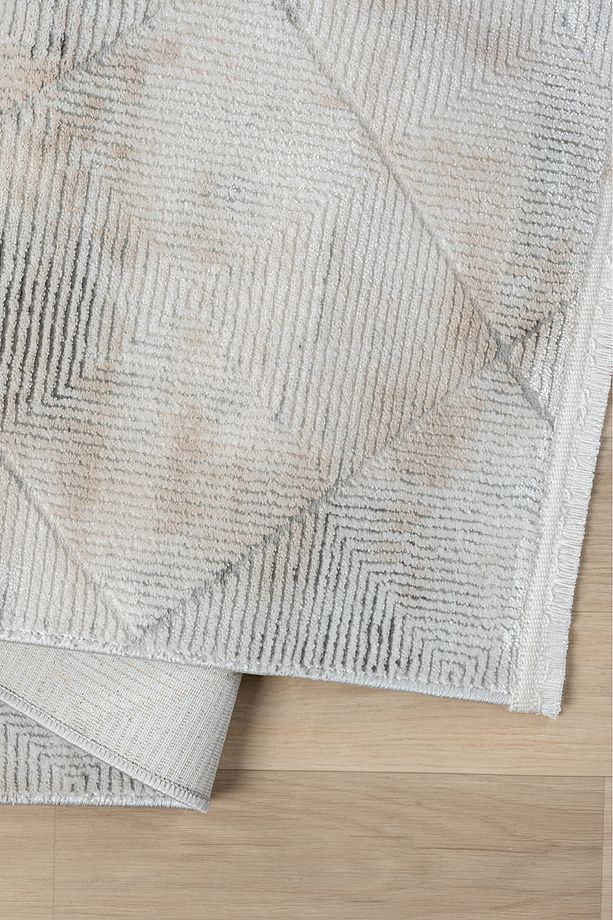 Konfor Parla 5784 Kadife Iplikli Salon Mutfak Oturma Odası Halısı Modern Dokuma Halı - 5