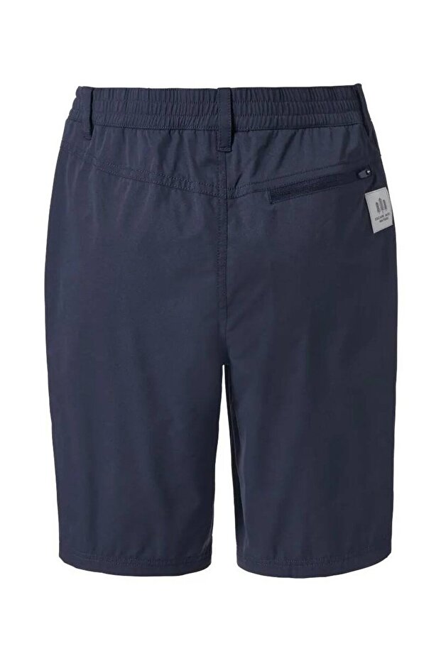 شورت نسائي بقصّة عادية وأداء قوي، أزرق داكن - 2