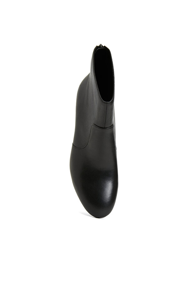 Siyah Kadın Deri Bot - 4