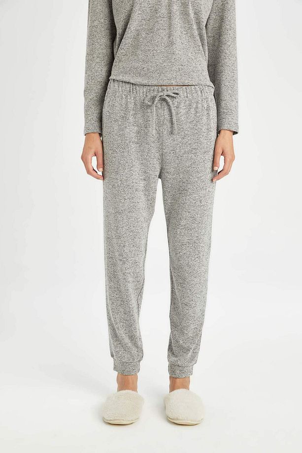 DFM - Fall in Love Regular Fit Uzun Kollu V Yaka Pijama Takımı - 2