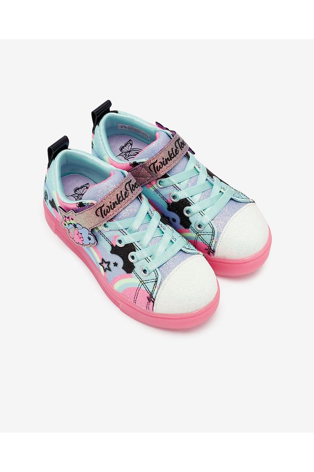 Twinkle Sparks Ice 2.0 - Shimmering Sky Büyük Kız Çocuk Siyah Işıklı Spor Ayakkabı 314749l Bkmt - 6