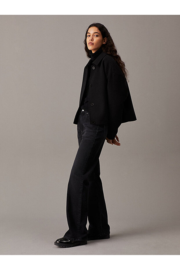 SHORT WOOL BLEND JACKET - 4