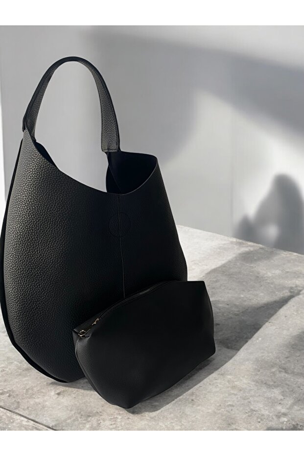 Gemini Süet & Deri Çanta - 2