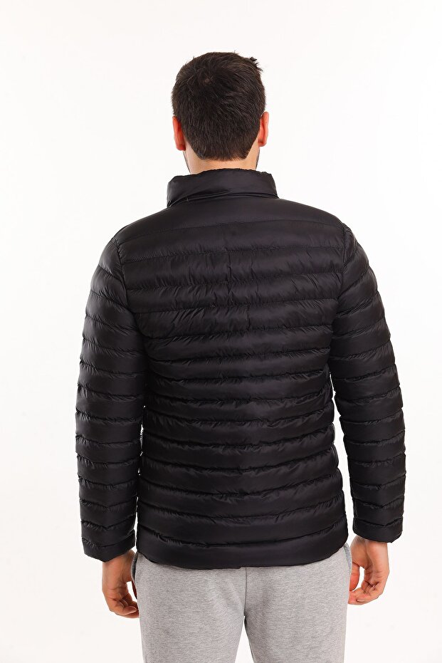 Sven Siyah Erkek Şişme Mont - 3