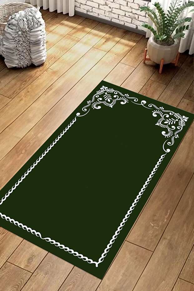 Digital Printed Non-Slip Base Washable Gift Dowry Prayer Mat Prayer Rug