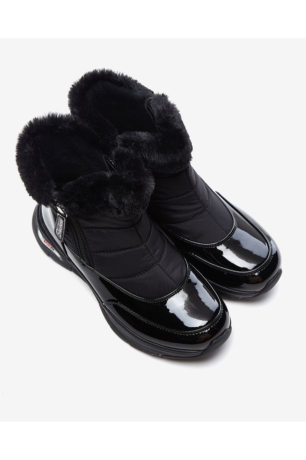 Arch Fit Smooth - Cool Puff Kadın Siyah Kar Botu 167252 Bbk - 6