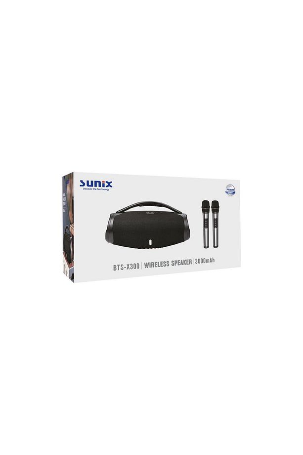 40w 3000 Mah Çift Mikrofonlu Taşınabilir Bluetooth Hoparlör Bts-x300 - 3