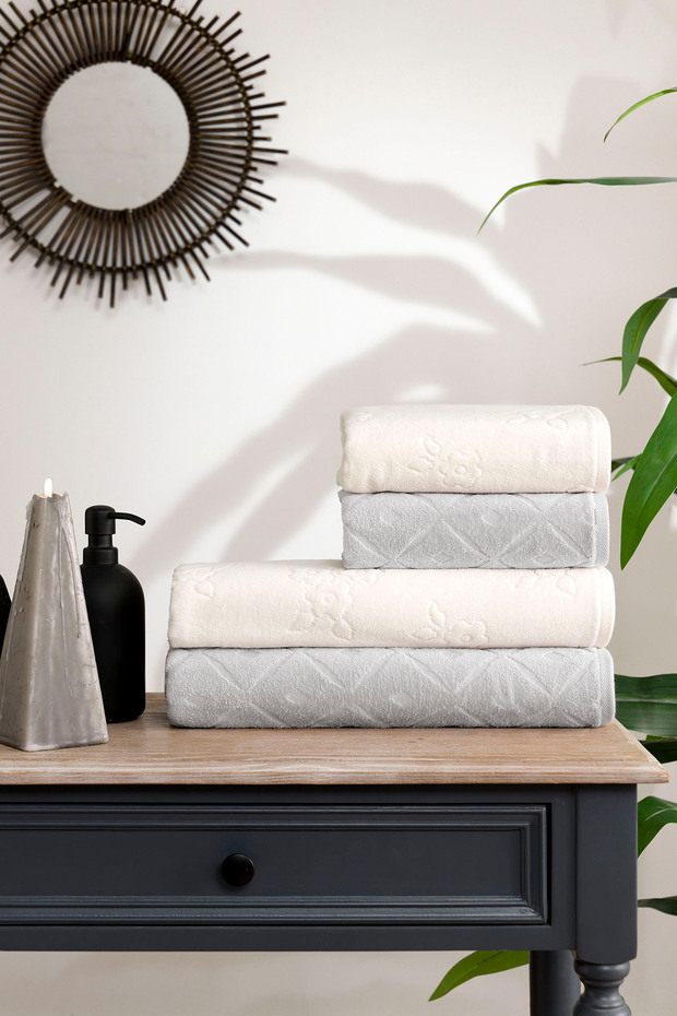 Mayra Kadife Havlu Seti - 1