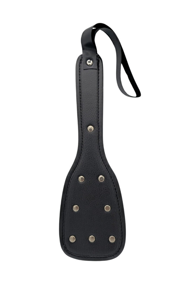 Siyah Deri Şaplak - 2