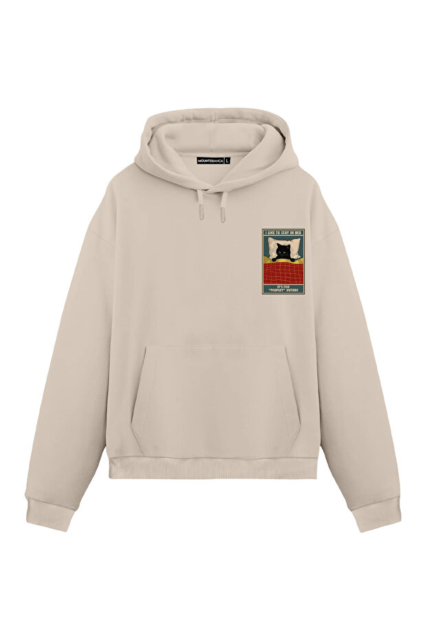 Unisex I Like to Stay in Bed - Regular Hoodie