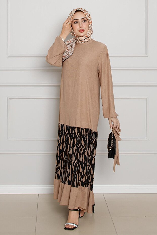 Patterned Skirt Karin Dress-Vison