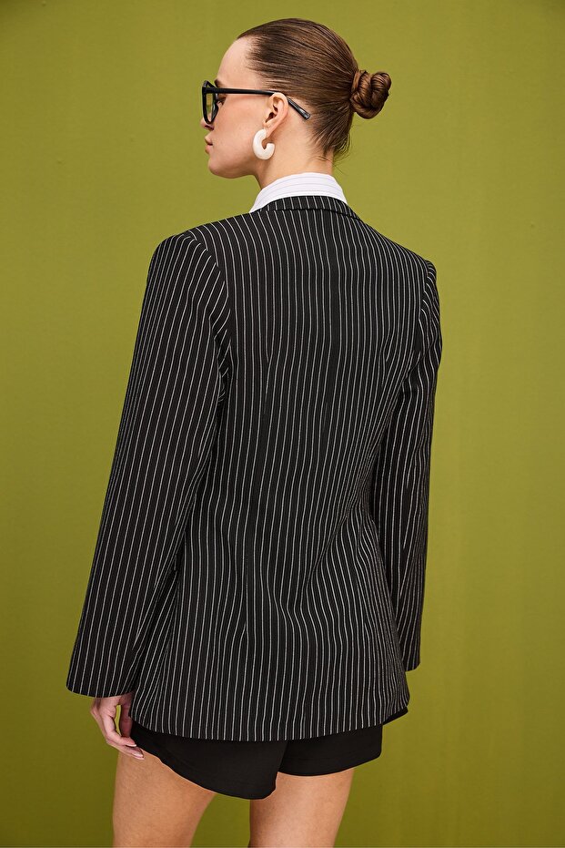 سترة مخططة مصممة حسب الطلب - 5