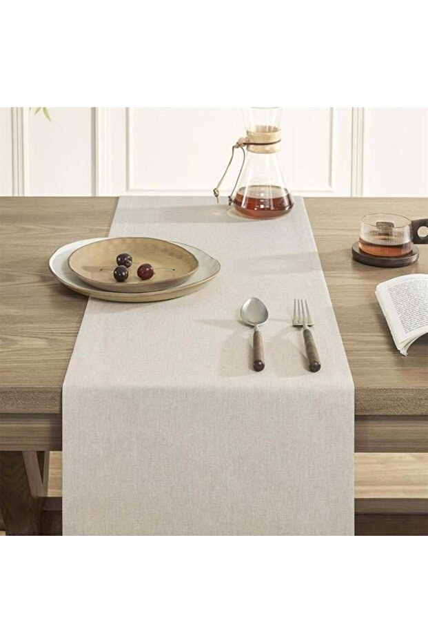 Linen Textured Runner 45 X 110 - 5