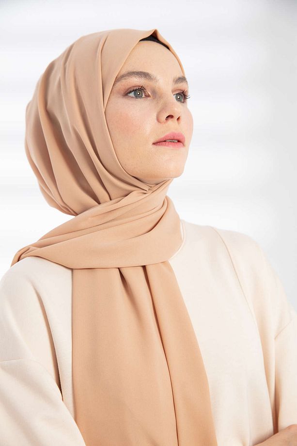 Krep Şal Latte - 3