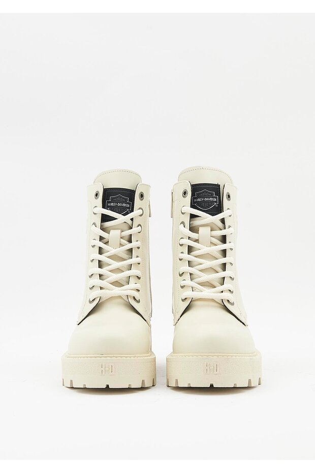 Carrie Kadın Bej Deri Bot - 3