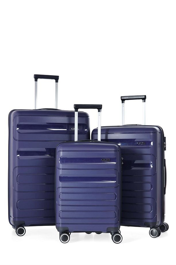 5225 Polipropilen 3 Lü Valiz Seti - 1
