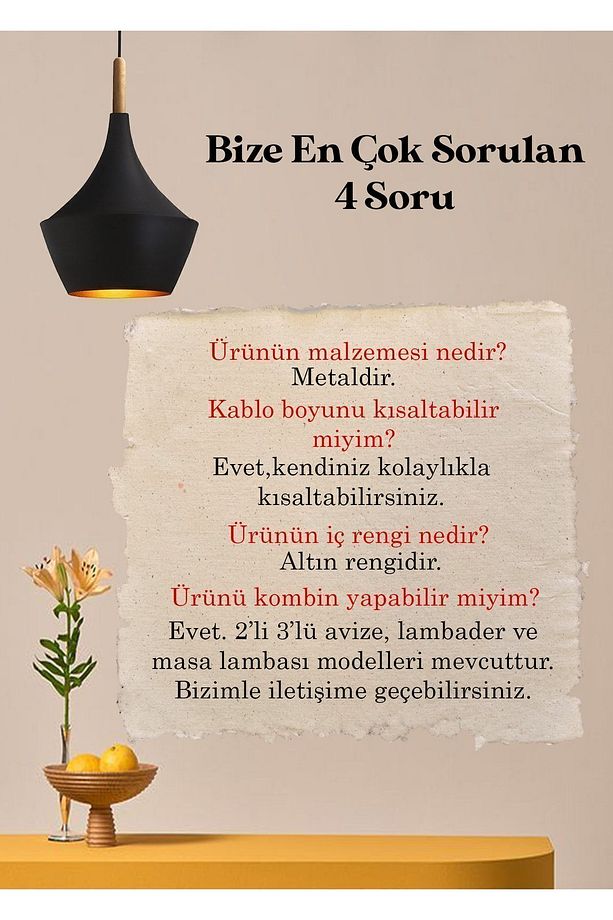 Bombeli Siyah Sarkıt Ahşap Başlık Avize Sarkıt Lamba Salon Duvar Merdiven Oturma Odası Avize - 3