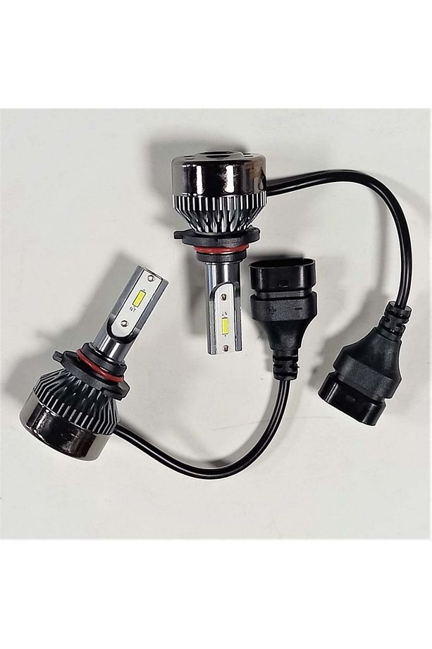 9005 (HB3) Yeni Nesil Metal Turbo Led Xenon Ampul Seti 6000k - 1