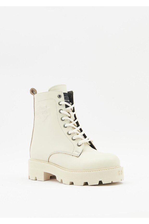 Carrie Kadın Bej Deri Bot - 2