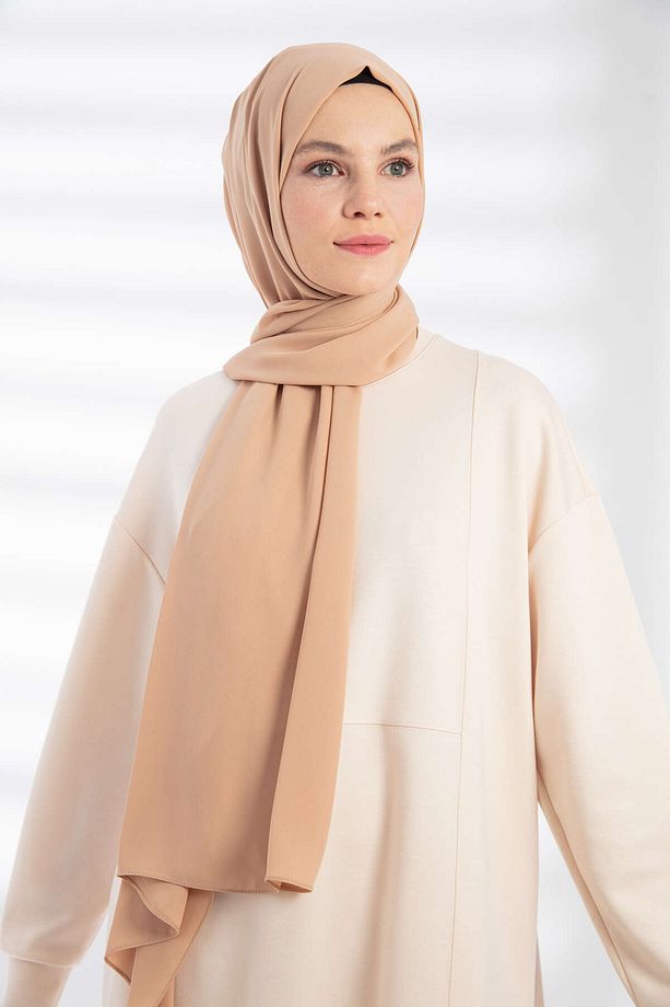 Krep Şal Latte - 4