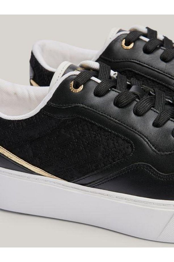 PLATFORM MONOGRAM SNEAKER - 4