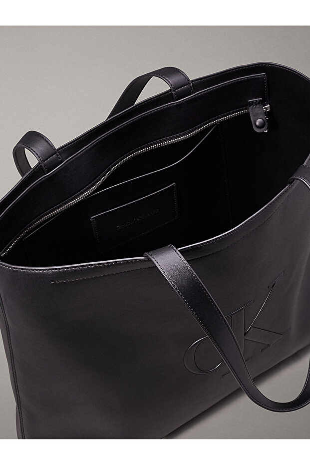 Kadın Sculpted Slim Tote Çanta - 5