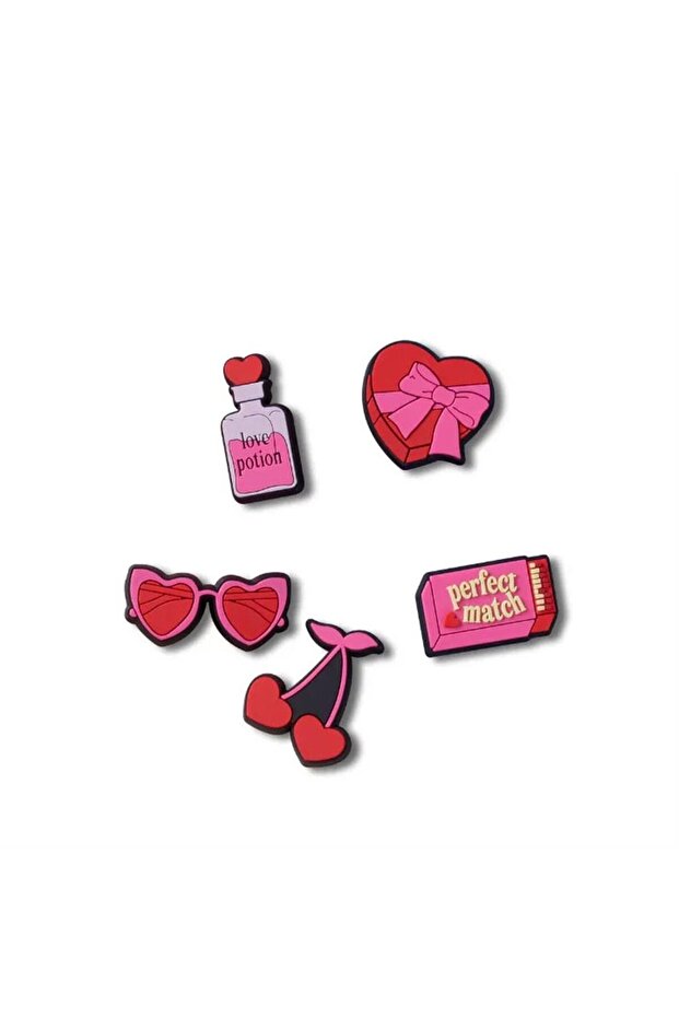 Jibbitz Lovers 5 Pack Charms - 1