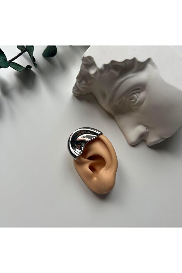 Silver Oreille Earcuff - 2