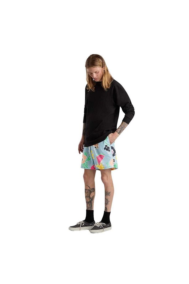 Primary Print Elastic Boardshort Mavi Deniz Şortu - 5