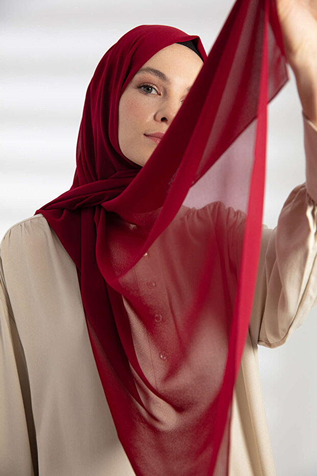 شال شيفون كرزي - 2